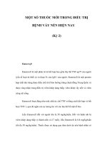 MỘT SỐ THUỐC MỚI TRONG ĐIỀU TRỊ BỆNH VẢY NẾN HIỆN NAY (Kỳ 2) potx