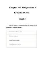 Chapter 105. Malignancies of Lymphoid Cells (Part 5) pdf