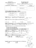 ĐE THI HOC KI II TOAN 9(2DE)