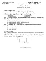 đề thi CN9-kì-dap an-2009/2010