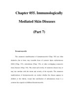 Chapter 055. Immunologically Mediated Skin Diseases (Part 7) docx