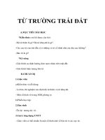 TỪ TRƯỜNG TRÁI ĐẤT A.MỤC TIÊU BÀI HỌC *Kiến thức: trả lời được câu doc
