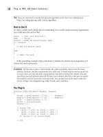 Plug in PHP 100 POWER SOLUTIONS- P31 pps