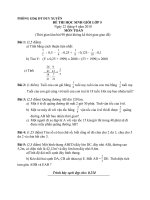 ĐÊ THI HSG MÔN TOÁN 2009-2010