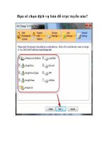 Bạn sẽ chọn dịch vụ bản đồ trực tuyến nào- P1 pdf