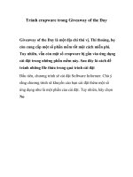 Tránh crapware trong Giveaway of the Day pps