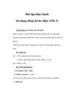 Giáo án Vật lý lớp 9 - Bài tập thực hành Sử dụng đồng hồ đo điện (Tiết 3) docx