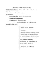 Tĩnh học lớp 10 - ĐỊNH LUẬT BẢO TOÀN NĂNG LƯỢNG ppsx