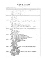 Đề +ĐA Văn 8 HKII(2009-2010)