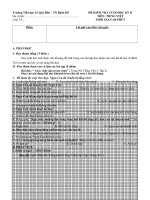 DE KTHKII TIENG VIET 3 CO Đ/A (Q.TIÊU)