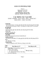 giao an doi (cac dong tac tai cho)