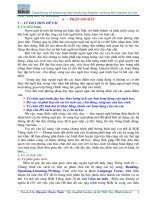 SÁNG KIẾN KINH NGHIỆM DẠY HỌC TIẾNG ANH ĐẠT GIẢI TỈNH