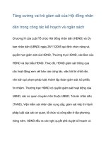 Tăng cường vai trò giám sát của Hội đồng nhân dân potx