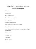 Giải quyết hỗ trợ viện phí cho trẻ em có hòan cảnh đặc biệt khó khăn Thông ppsx