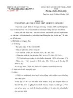 Bao cao cua Hieu truong cho doan thanh tra toan dien cua  PGD