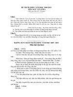 Đề thi Olympic các môn XH 6,7,8