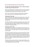 Lê Ninh trong phong trào Cần Vương ở Hà Tĩnh