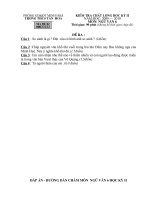 DE KIEM TRA HKII+DAP AN VAN 6