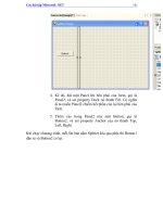 Dạng bài tập về Micosoft.NET- P29 doc