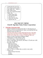 Bài thuyết trình quản trị marketing 