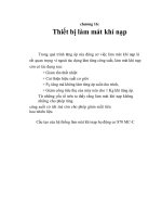 Phân tích cấu tạo, tính năng kỹ thuật họ động cơ Diesel tàu thủy hiệu S70MC-C22, Chương 16 doc