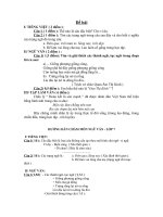 Đề kiểm tra văn 7 kì 2+ĐA