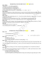 ĐỀ KT T9 CUỐI NĂM