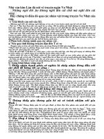 Lòng khát khao sông trong Vợ nhặt