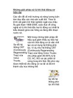 Những giải pháp xử lý khí thải động cơ hiện đại doc