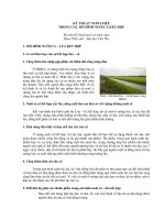 Chương 5: KỸ THUẬT NUÔI GHÉP TRONG CÁC MÔ HÌNH NUÔI CÁ KẾT HỢP doc