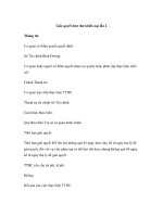 Giải quyết đơn thư khiếu nại lần 2 pot