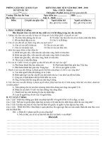 ĐỀ THI GDCD 6 -HKII (MỚI)