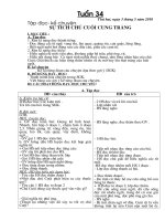 Tiếng Việt lớp 3 tuần 34 chuẩn