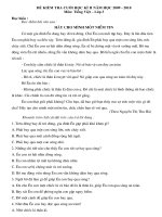 De KT cuoi ki 2, lop 3