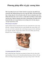 Phương pháp điều trị gãy xương hàm ppsx