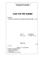 LUẬN VĂN VIỄN THÔNG CẤU TRÚC VÀ NGUYÊN LÝ HOẠT ĐỘNG CỦA TỔNG ĐÀI STAREX  VK  LG