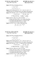 De thi hoc ki 2 mon toan 10 (cb) nam 2009-2010