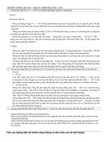 Giải đề cương lịch sử học kì II lớp 11