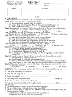 Kiểm tra 1 tiết (Vật lí 8 - đề 05)