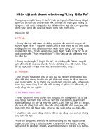 Bài văn mẫu - LẶNG LẼ SA PA