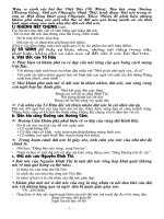 Cảm hứng về đất nước qua 1 số bài thơ