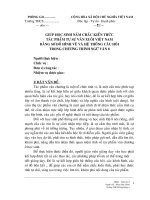 Giúp học sinh nắm chắc tác phẩm tự sự văn xuôi Việt Nam bằng sơ đồ hình vẽ và hệ thống câu hỏi trong chương trình Ngữ văn 8