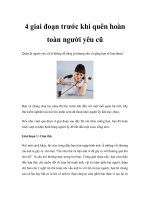 4 giai đoạn trước khi quên hoàn toàn người yêu cũ ppsx