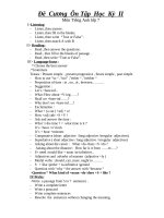 de cuong tieng anh 7 -hoc ky 2