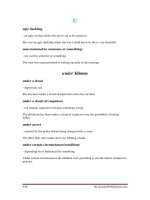 Commonly-Used Idioms, Sayings and phrasal verbs - 