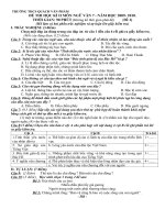 ĐỀ THI NGỮ VĂN 7 HỌC KỲ 2