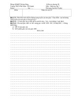 Kiểm tra chương 3 hình học 7