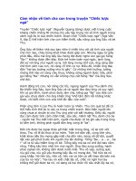 Bài văn mẫu - CHIẾC LƯỢC NGÀ