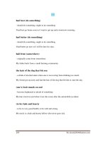 Commonly-Used Idioms, Sayings and phrasal verbs - 