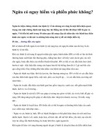 Ngứa có nguy hiểm và phiền phức không? pot